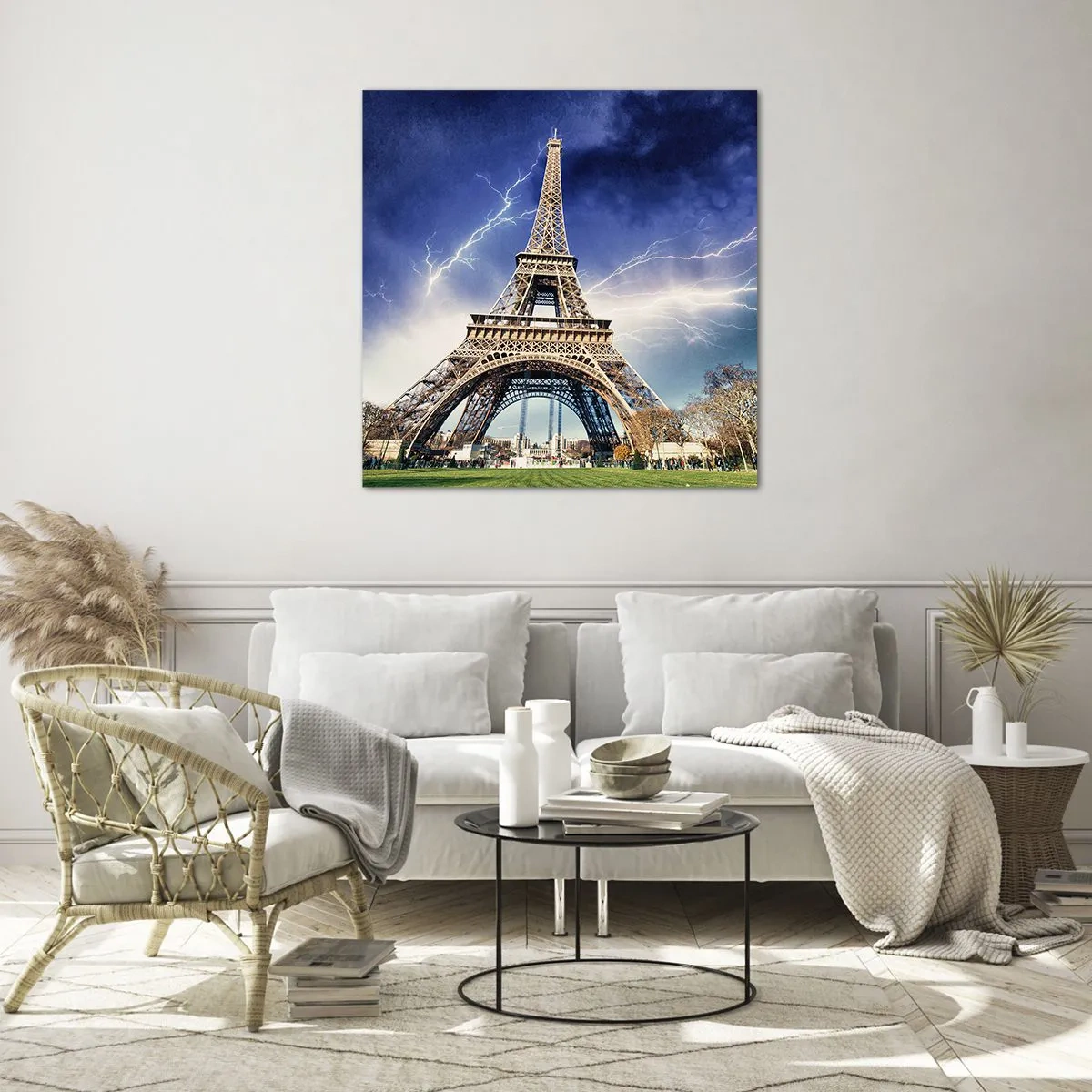 Obraz na skle - Vládkyně bouří - 60x60 cm