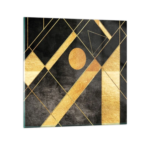 Obraz na skle - Slunce pouště - 50x50 cm