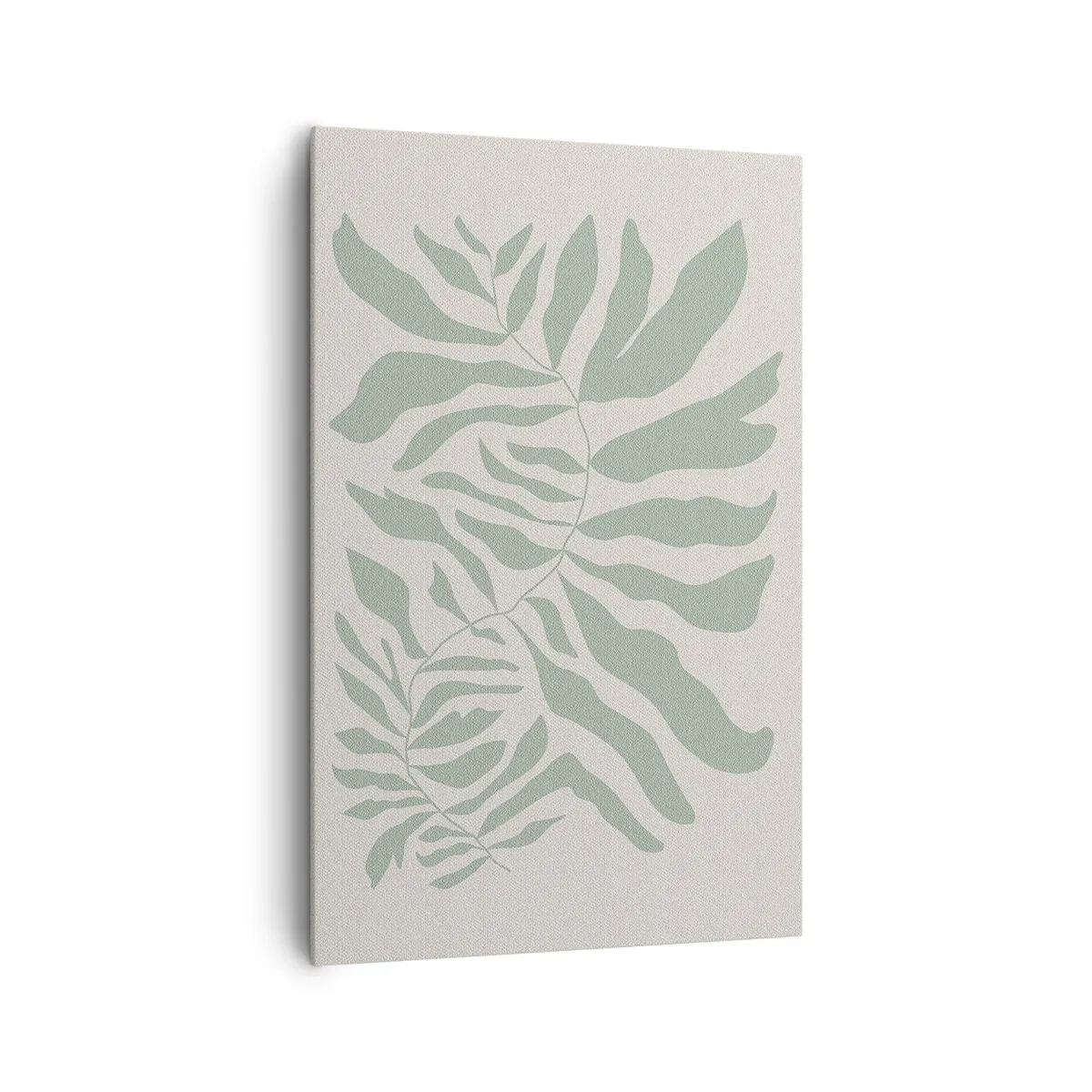 Obraz na plátně - Smaragdová větev - 80x120 cm