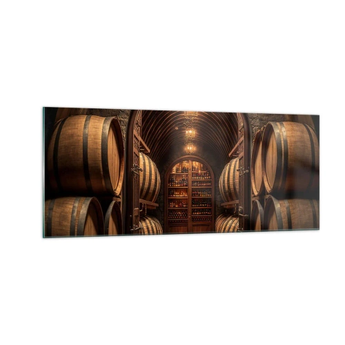 Obraz na skle - Nádherný sklep - 100x40 cm