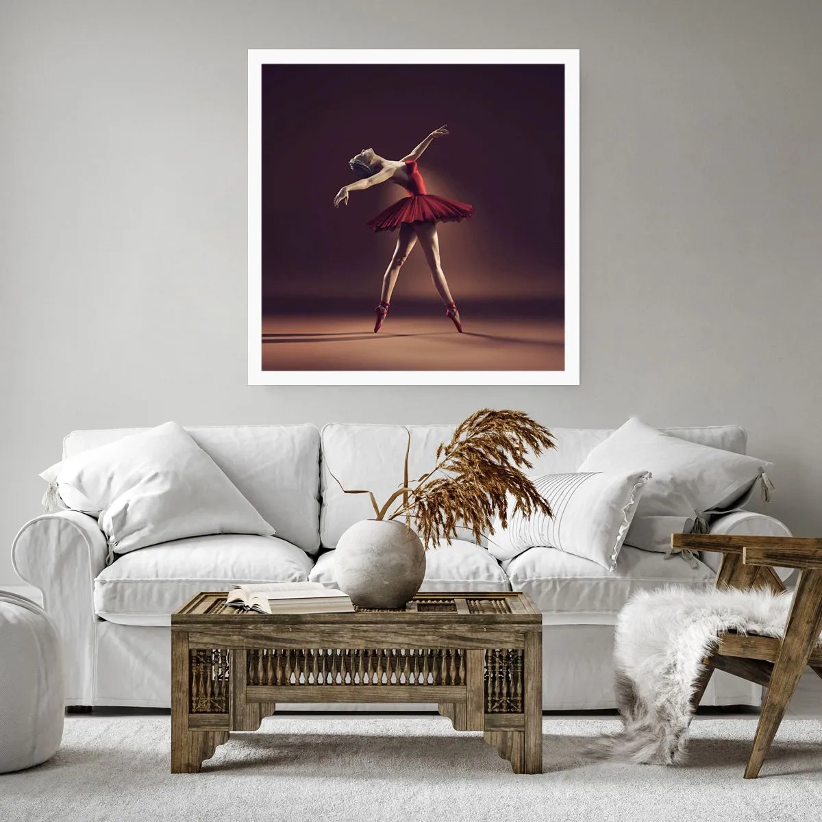 Plakát - Prima balerína - 60x60 cm