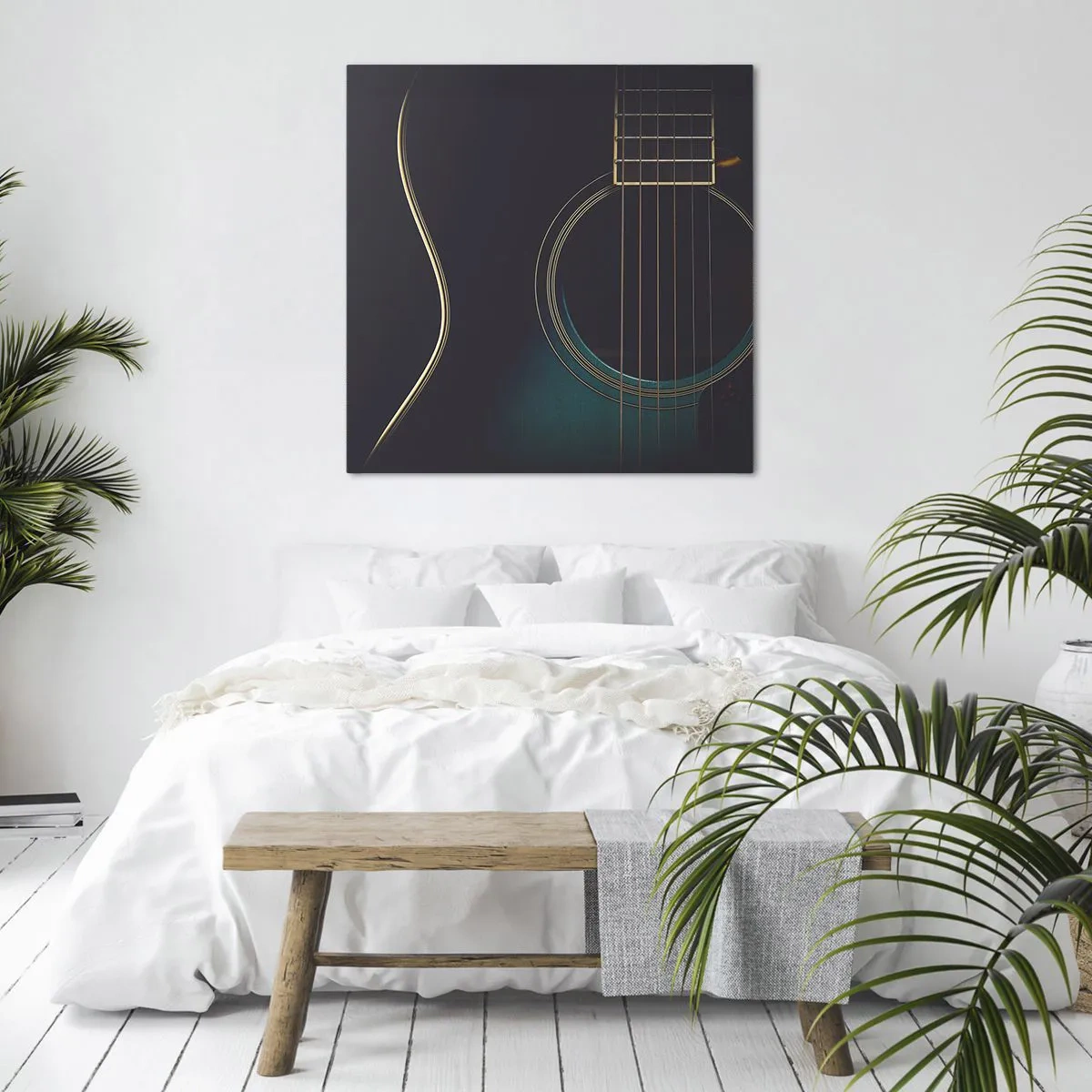 Obraz na plátně - Okamžik, než to zazní - 60x60 cm
