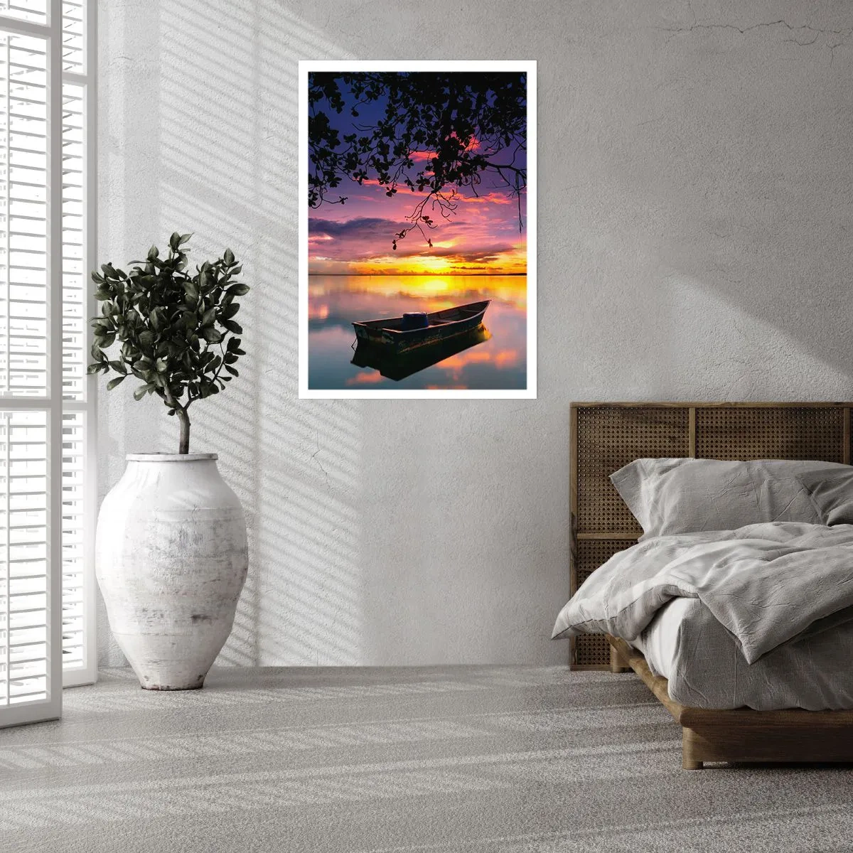 Plakát - „Zdá se, že visíš uprostřed nebe…“ - 40x50 cm