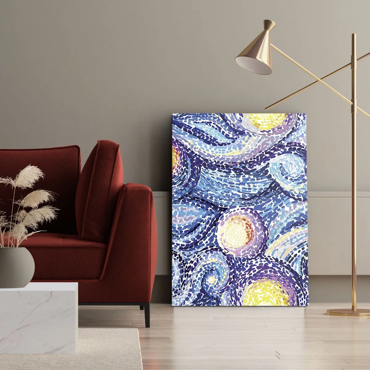 Obraz na plátně - Z obrazu van Gogha - 70x100 cm