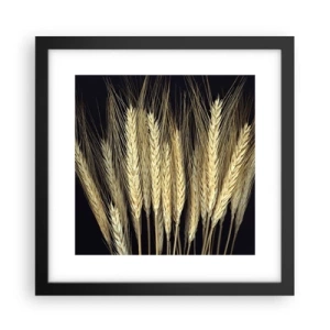 Plakát v černém rámu - Rustikální magie - 30x30 cm