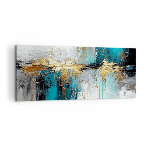 Obraz na plátně - Všechno plyne - 120x50 cm