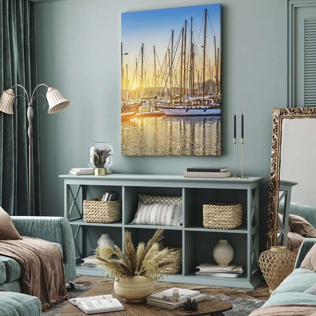 Obraz na plátně - Vítr musí taky spát - 65x120 cm