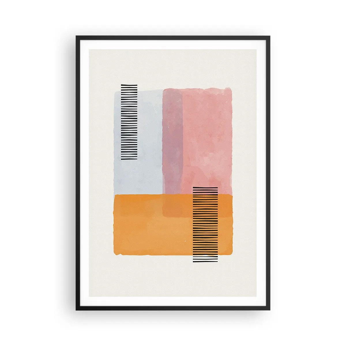 Plakát v černém rámu - Z rohu do rohu - 70x100 cm