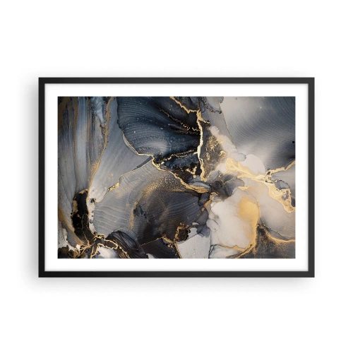 Plakát v černém rámu - Život kamene - 70x50 cm