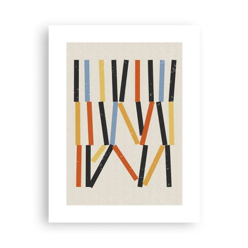 Plakát - Kompozice na úrovni - 30x40 cm