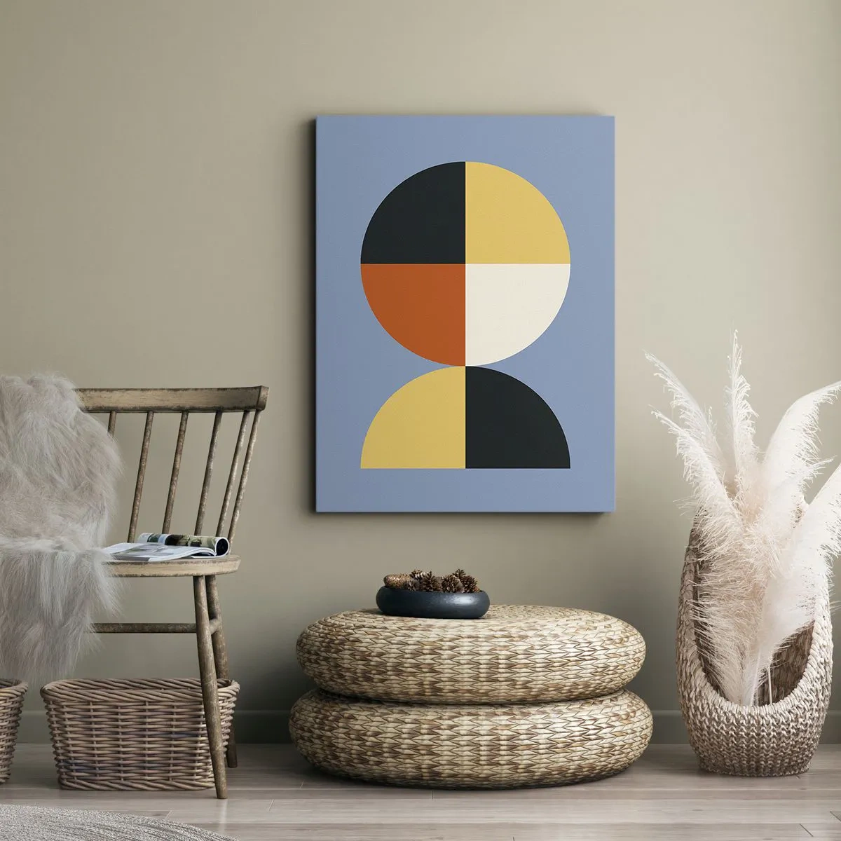 Obraz na plátně - Koukej a počítej - 45x80 cm