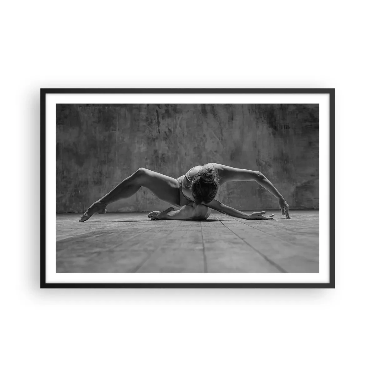 Plakát v černém rámu - Nalezená symetrie - 91x61 cm