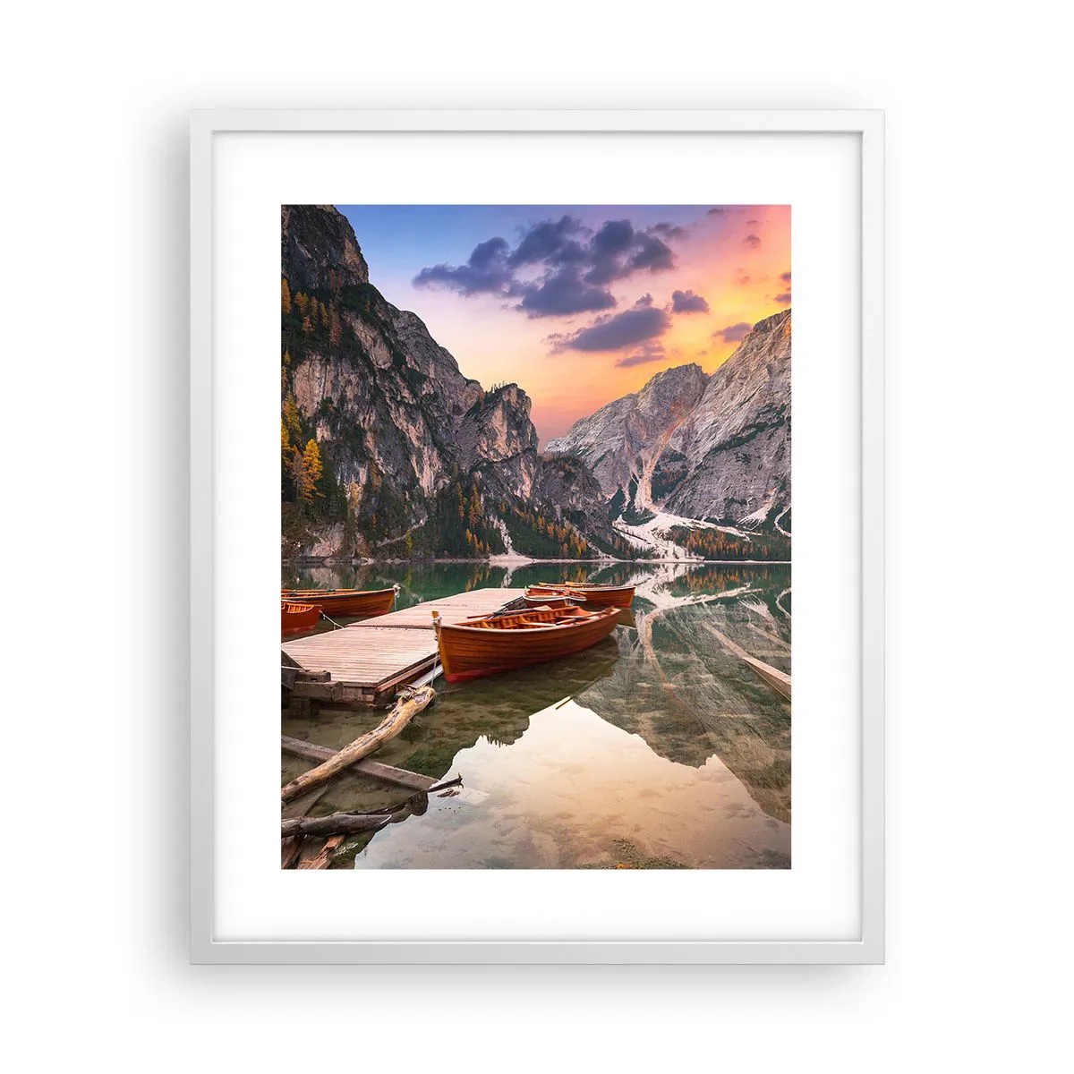 Plakát v bílém rámu - Slib dne - 40x50 cm