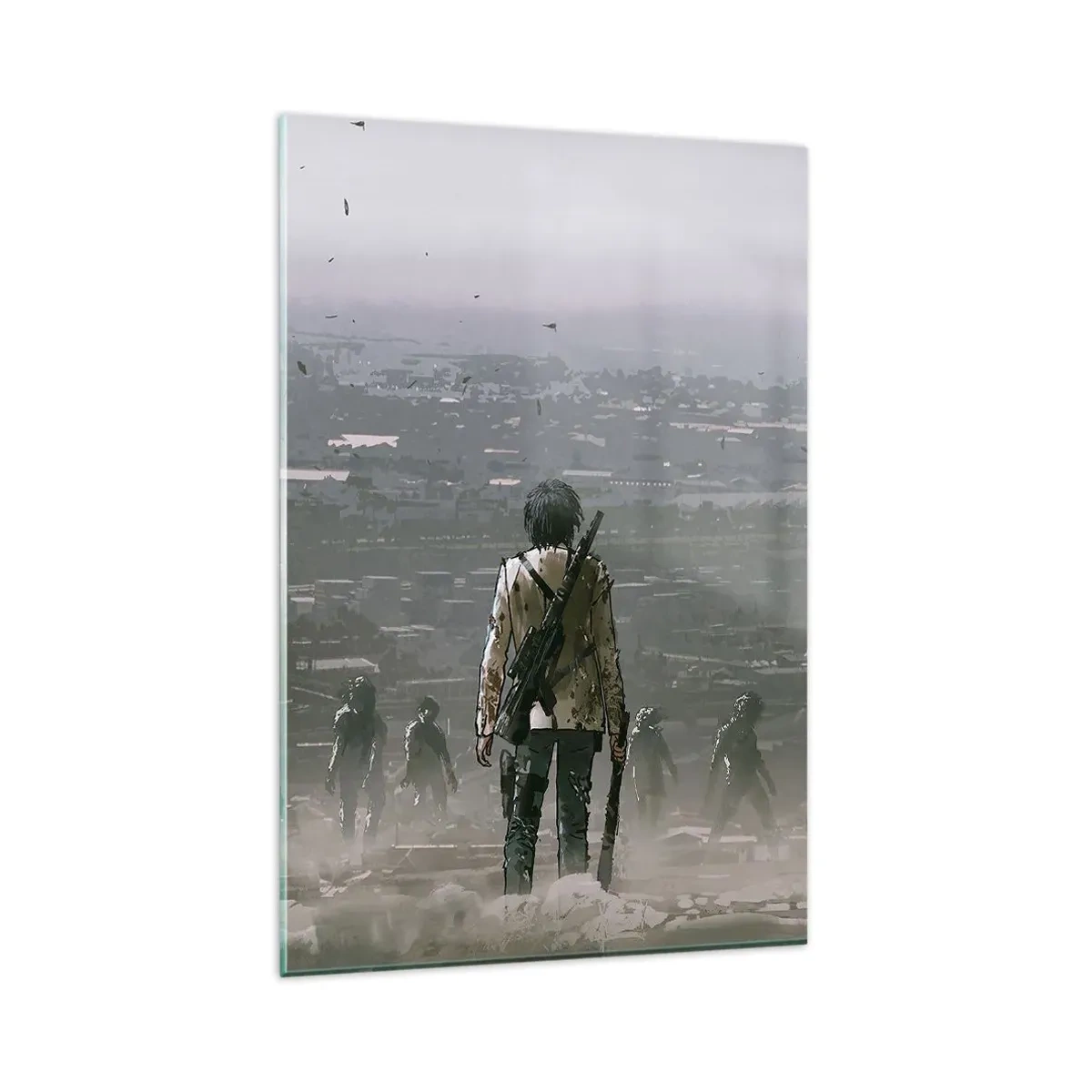 Obraz na skle - Poslední spravedlivý? - 80x120 cm