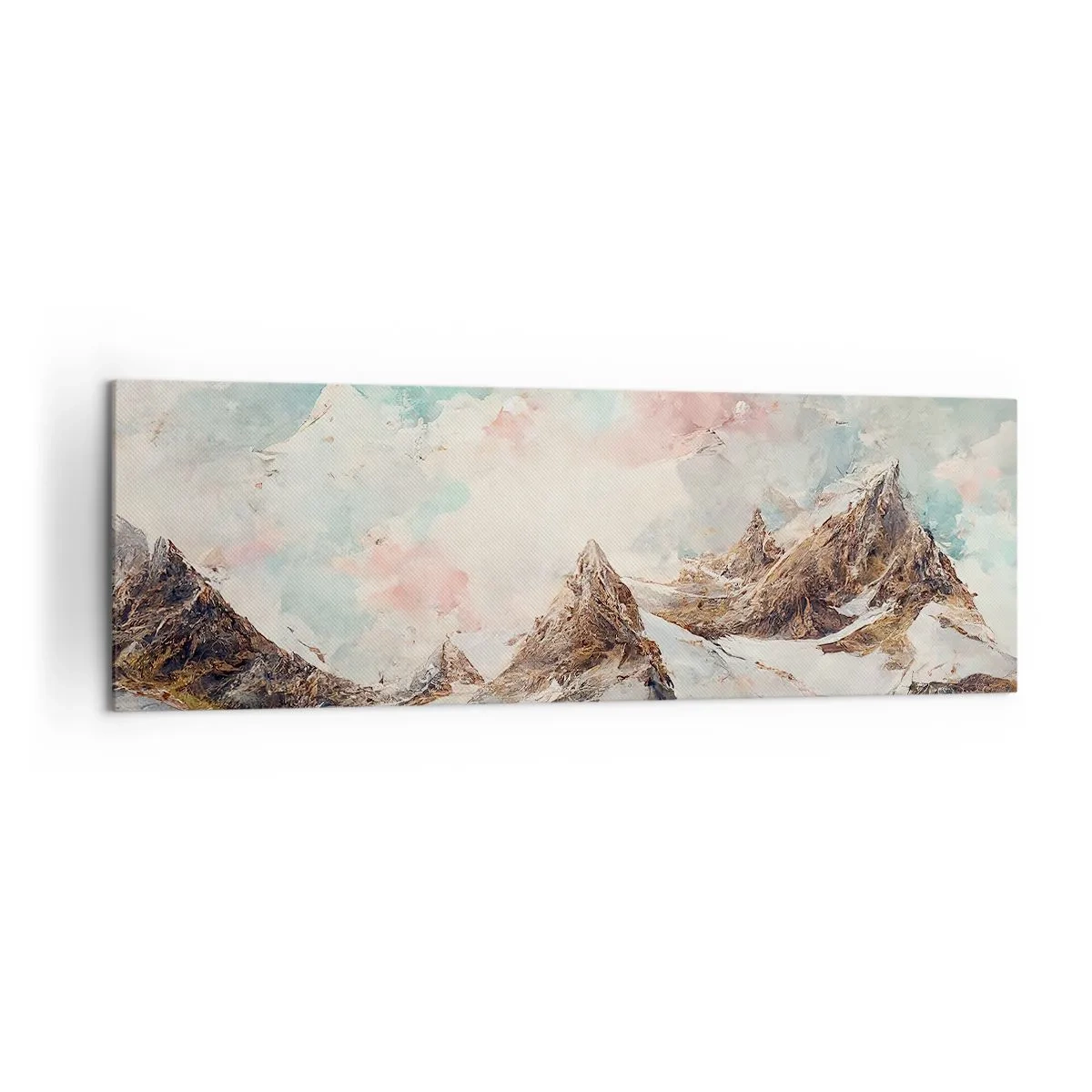 Obraz na plátně - Skalní čepele - 160x50 cm