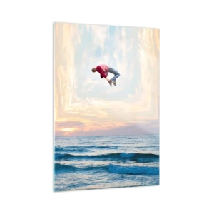 Obraz na skle - Do jiné dimenze - 50x70 cm