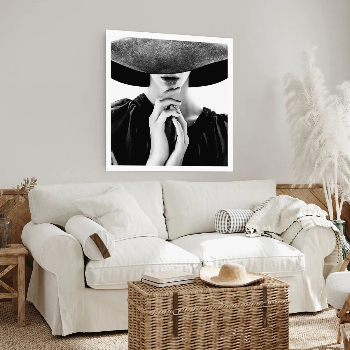 Plakát - Ukrytá krása - 40x40 cm