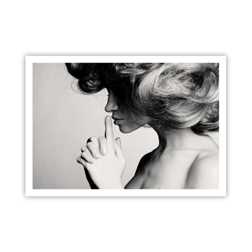 Plakát - Zahleděná do sebe - 100x70 cm