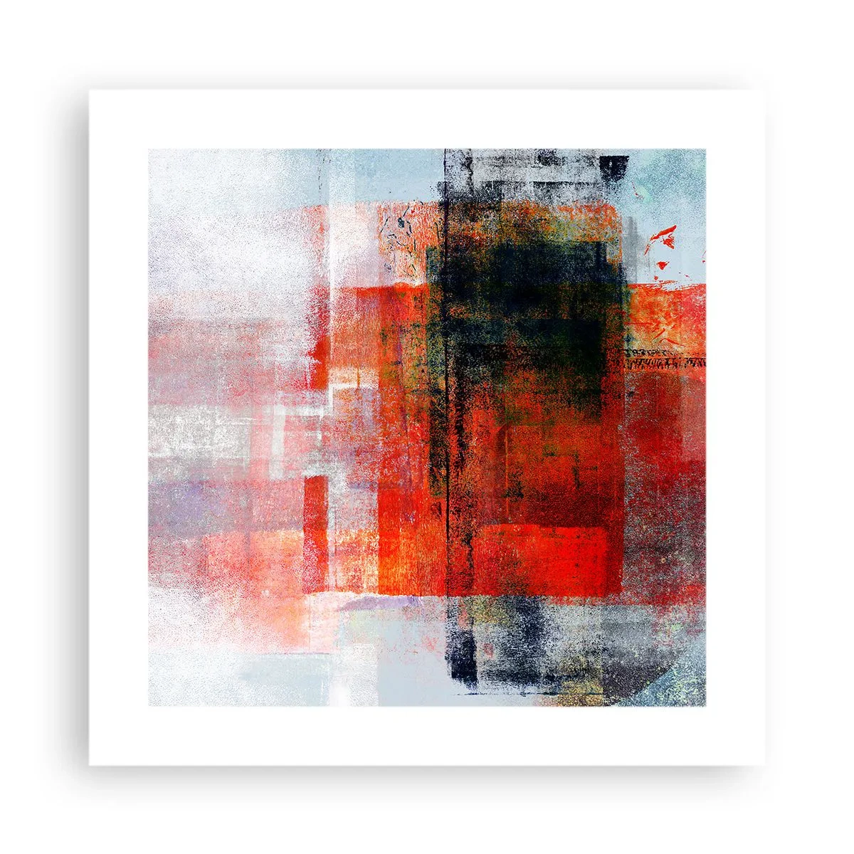 Plakát - Zářící kompozice - 40x40 cm