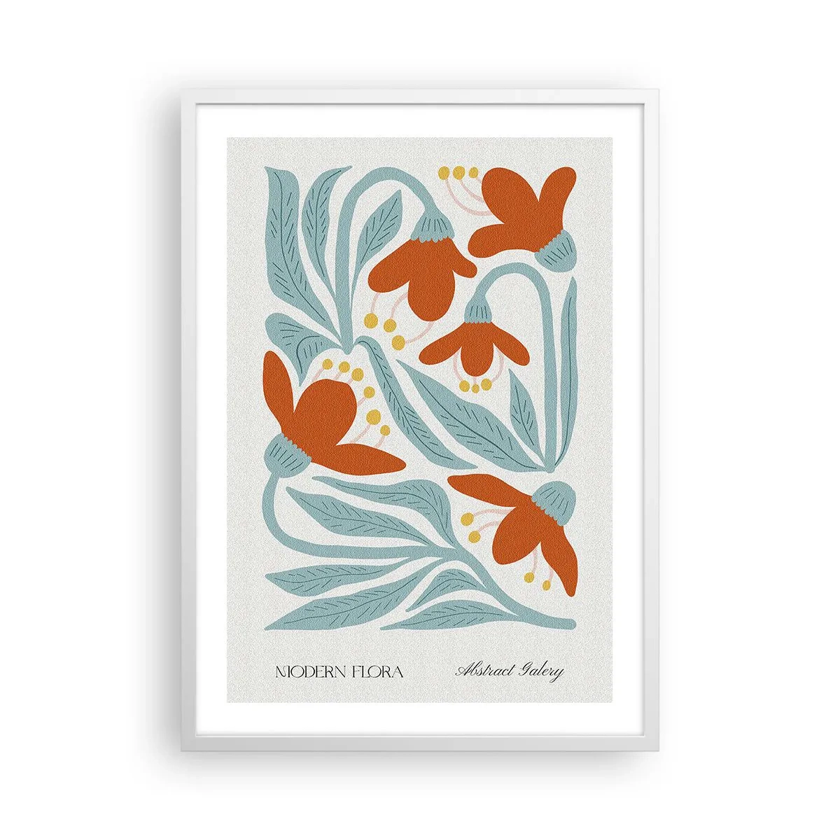 Plakát v bílém rámu - K zemi, ke slunci - 50x70 cm