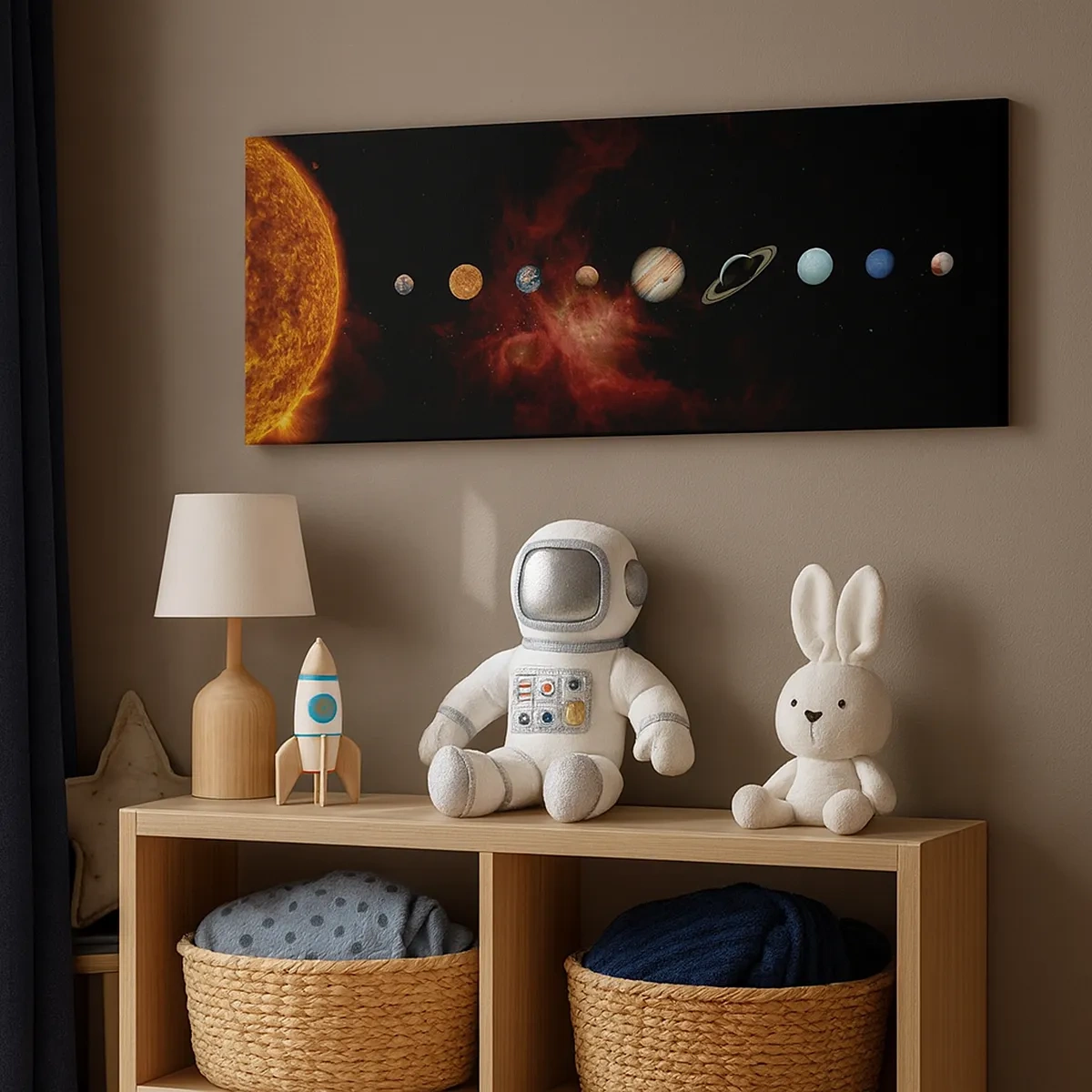 Obraz na plátně - Naše čtvrť - 30x30 cm