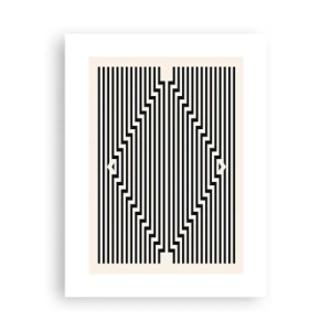 Plakát - Geometrická iluze - 30x40 cm