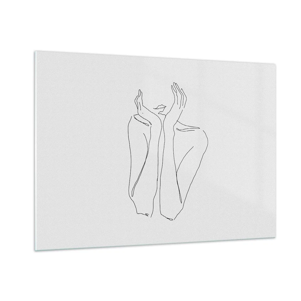 Obraz na skle - O čem sní dívky - 100x70 cm