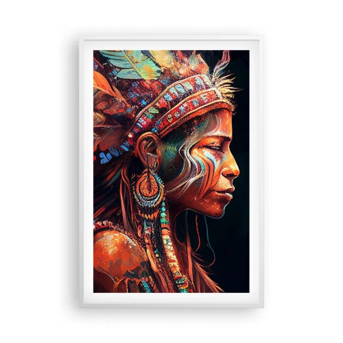 Plakát v bílém rámu - Magický rituál - 61x91 cm