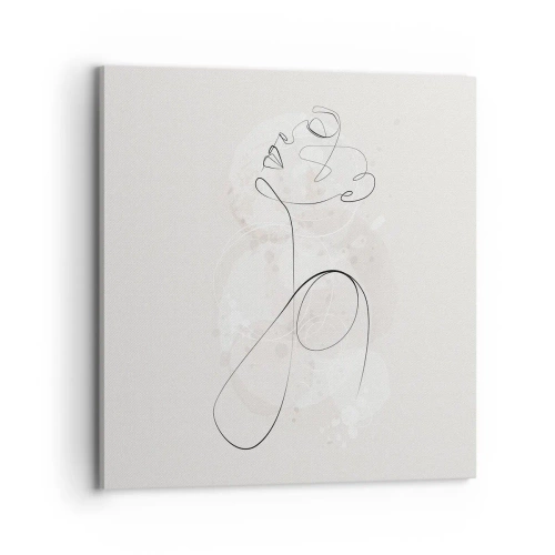 Obraz na plátně - Spirála krásy - 70x70 cm