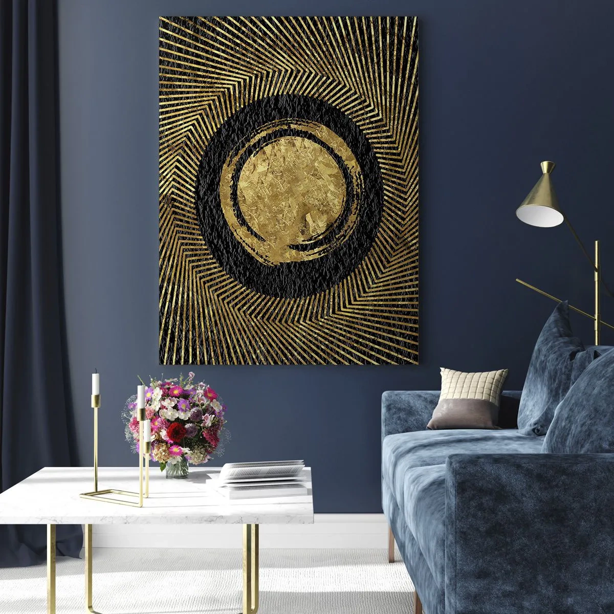 Obraz na skle - Glamour kompozice - 50x70 cm