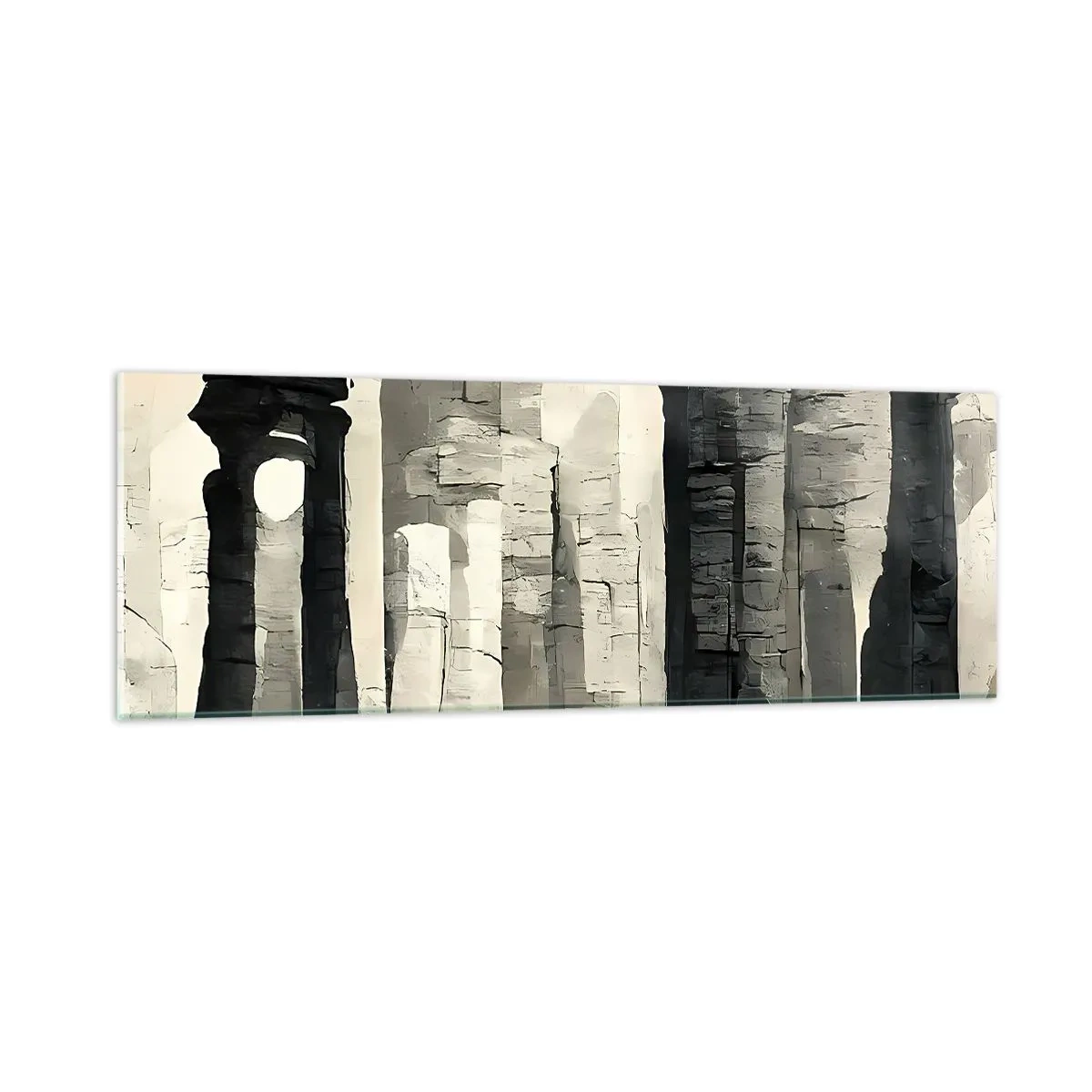 Obraz na skle - Majestátnost starožitnosti - 90x30 cm