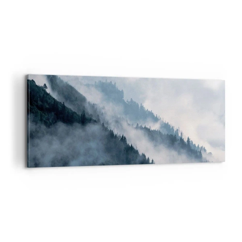 Obraz na plátně - Horská mystika - 100x40 cm