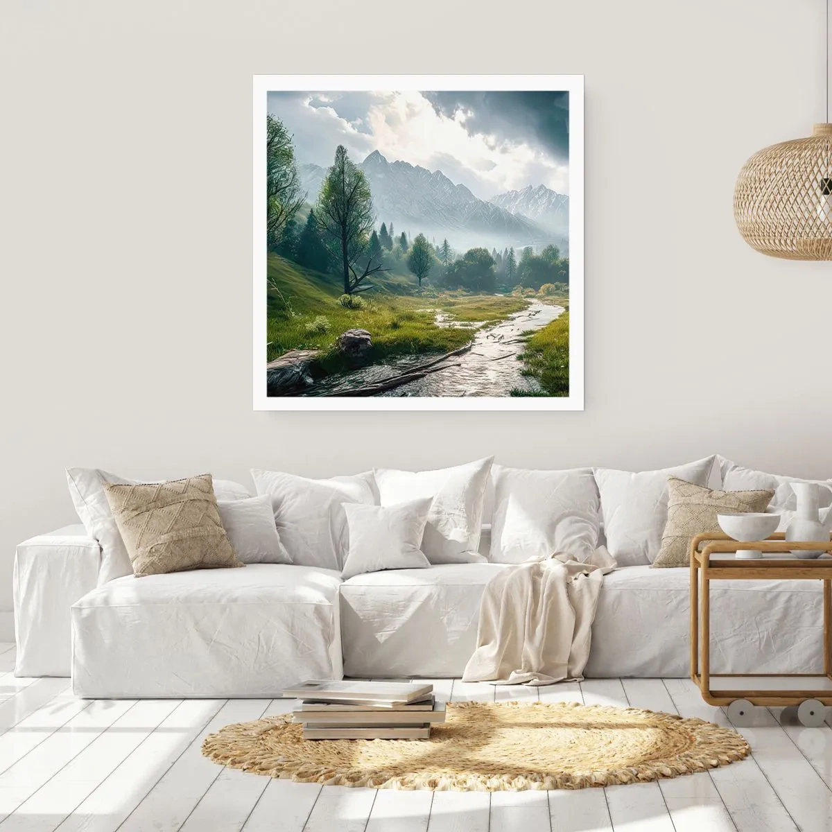 Plakát - Tam a zpět - 30x30 cm