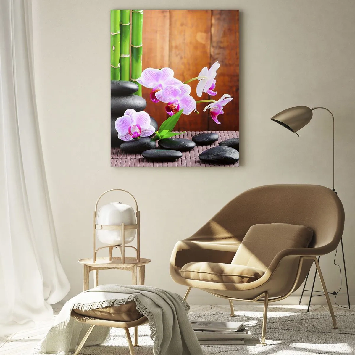 Obraz na skle - Seznamte se s potěšením východu - 50x70 cm