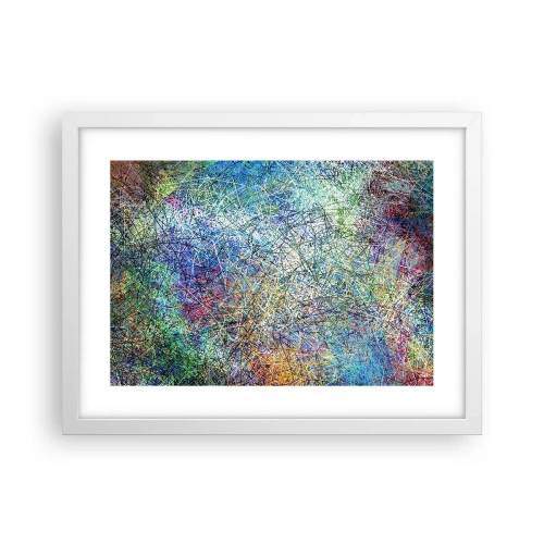 Plakát v bílém rámu - To není tak jednoduché - 40x30 cm