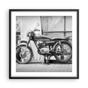 Plakát v černém rámu - Klasika nade vše - 50x50 cm