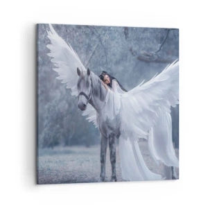 Obraz na plátně - Nadšený okamžik - 50x50 cm