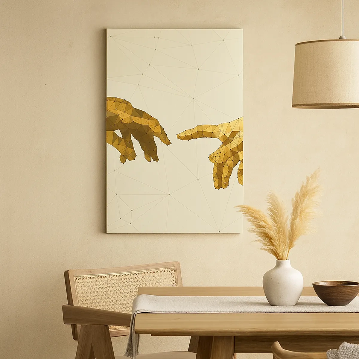 Obraz na plátně - Božská geometrie - 50x70 cm