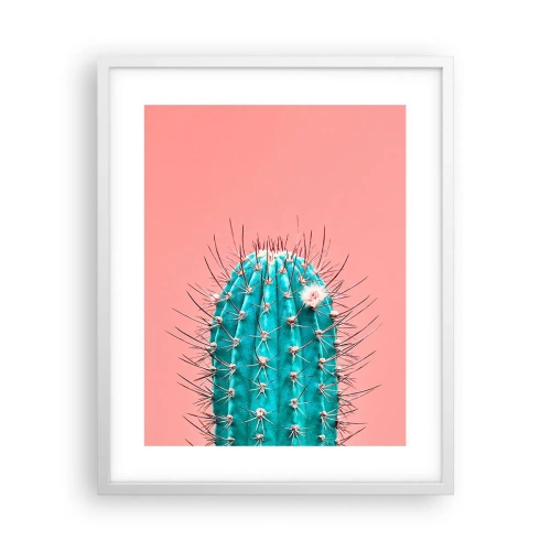 Plakát v bílém rámu - Jen koukej - 40x50 cm