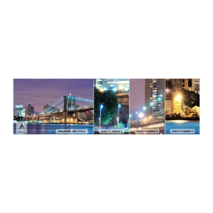 Vzor Fototapety Samolepicí Deluxe Sticker - Po mnoho let Brooklynský most - Město, New York, Brooklynský most - 100x30 cm
