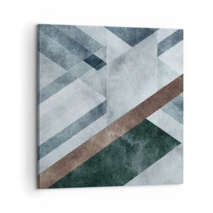 Obraz na plátně - Sofistikovaná elegance geometrie - 60x60 cm