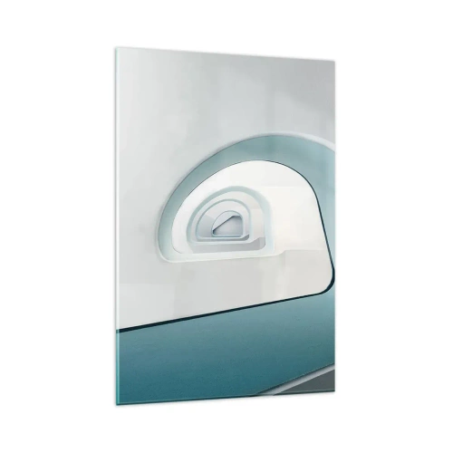 Obraz na skle - Na dno modré - 80x120 cm