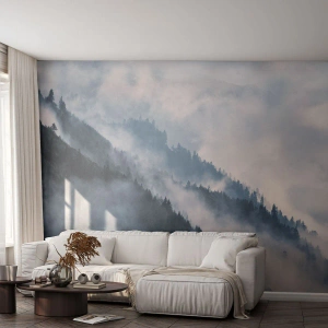 Fototapeta Premium Canvas - Horská mystika - Krajina, hory, Les - 450x315 cm