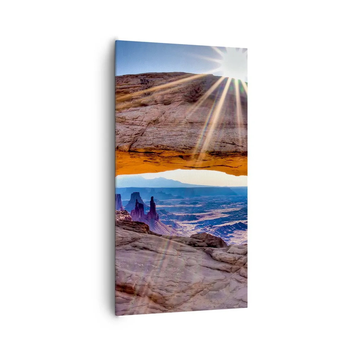 Obraz na plátně - Skalní branou - 65x120 cm