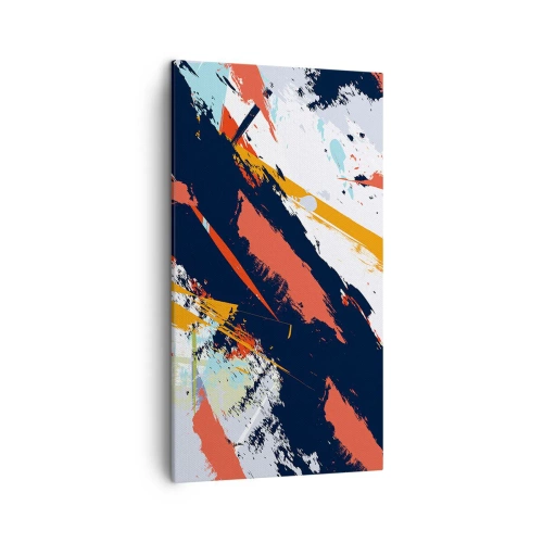 Obraz na plátně - Dynamická kompozice - 45x80 cm