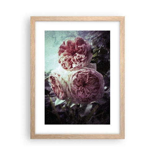 Plakát v rámu světlý dub - V romantické atmosféře - 30x40 cm