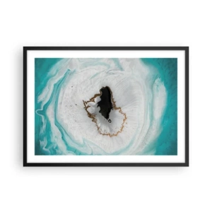 Plakát v černém rámu - Proniknout dovnitř - 70x50 cm