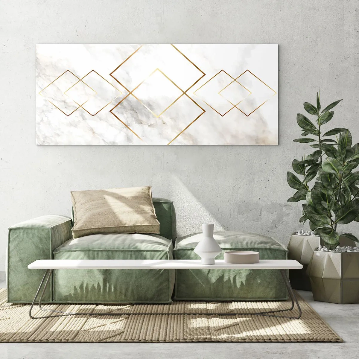 Obraz na skle - Pohled na nekonečno - 100x40 cm