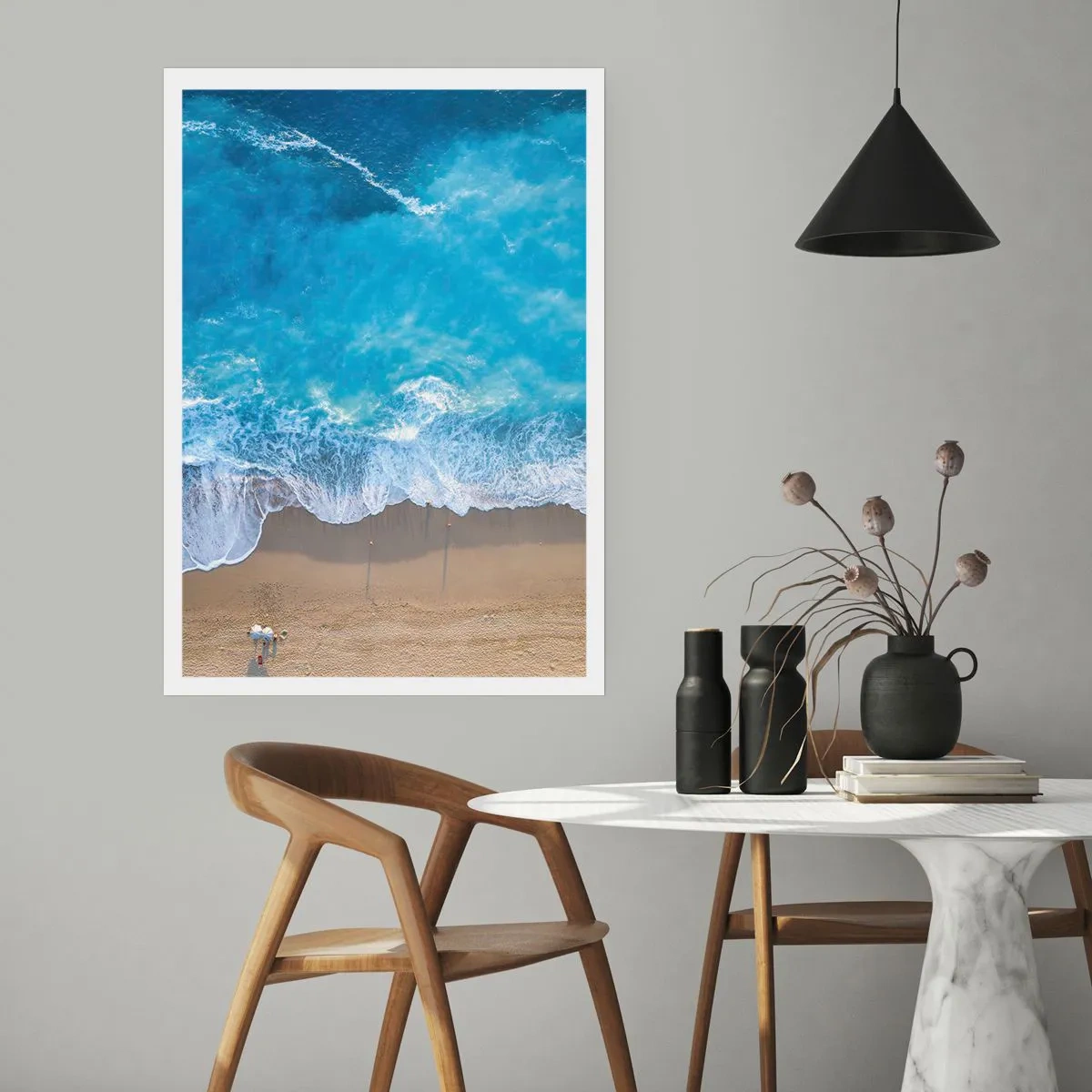 Plakát - Síla modři - 30x40 cm