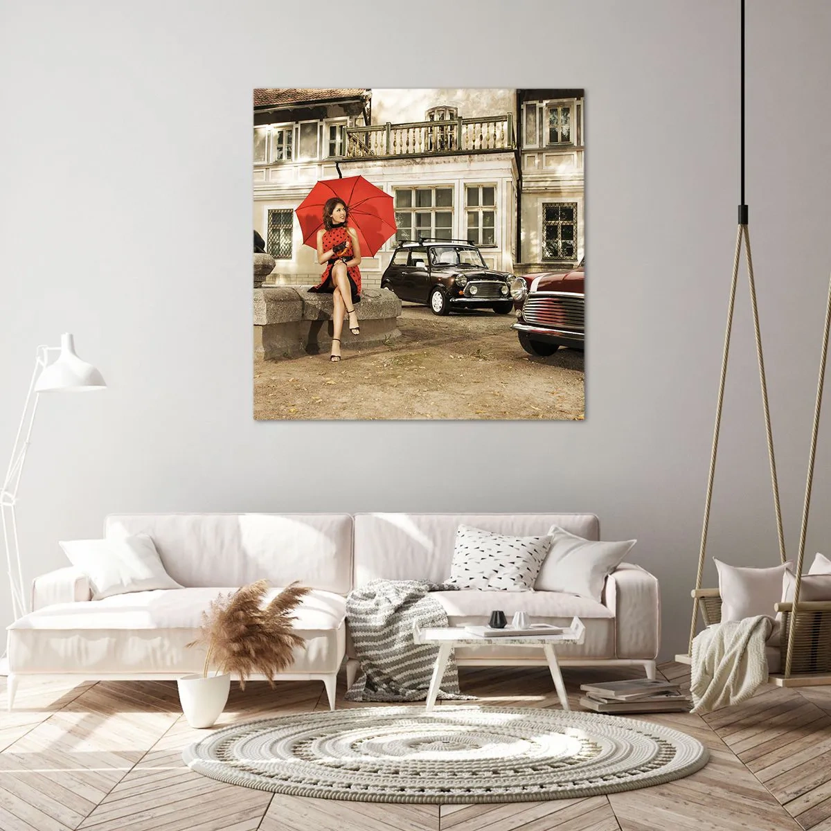 Obraz na plátně - Sentimentální mini cestování - 70x70 cm